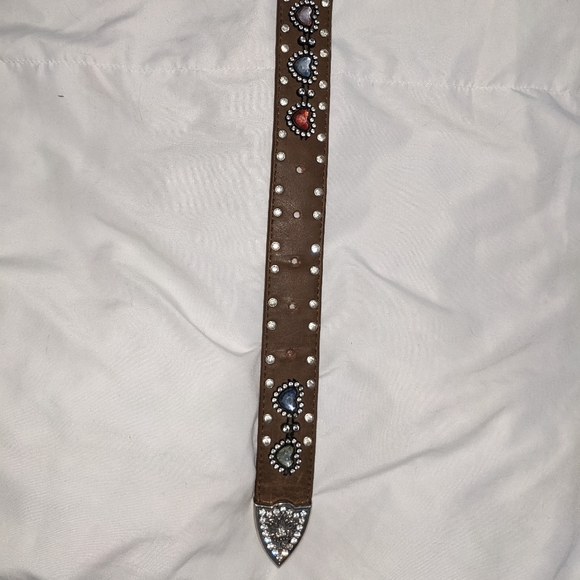 Nocona girls bling belt - Picture 5 of 12